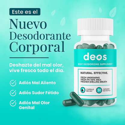 DEOS - Cápsulas Desodorantes Naturales